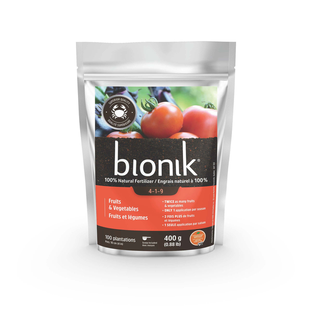 Engrais Universel Naturen 4kg - Pour Plantes D'Intérieur & Extérieur - Nutrition Complète Végétale