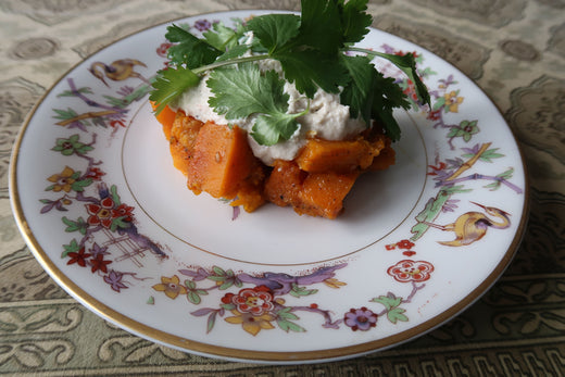 Salade de courge musquée