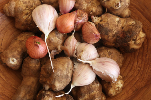 Topinambour confit à l'italienne