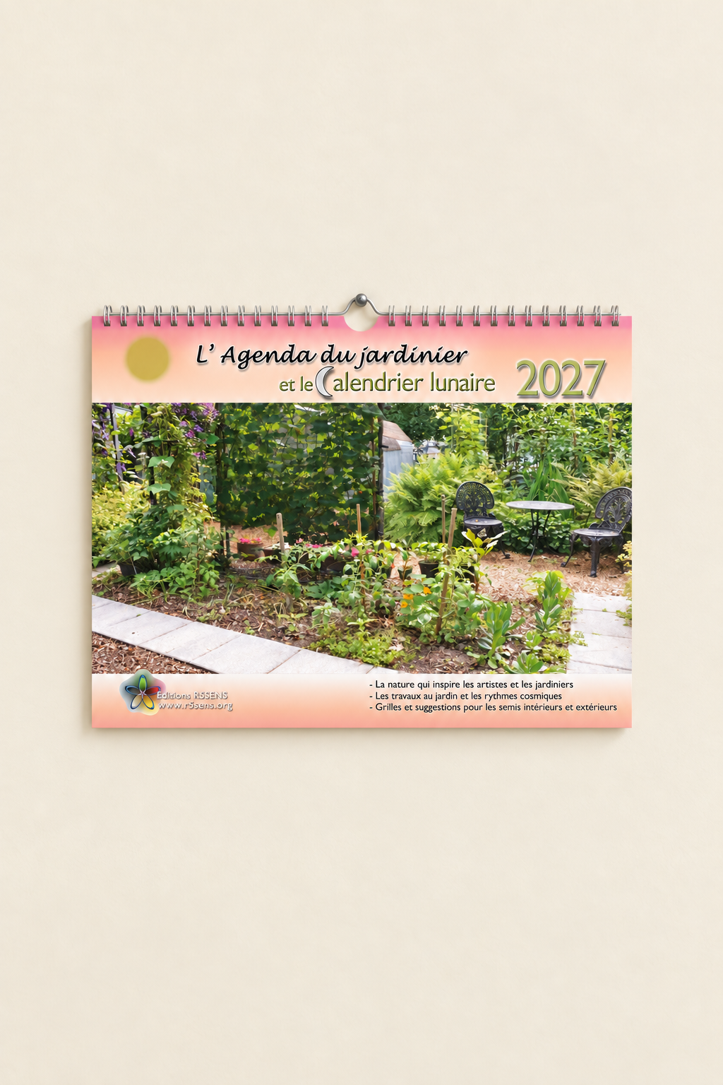 L'Agenda du jardinier et le Calendrier lunaire 2027